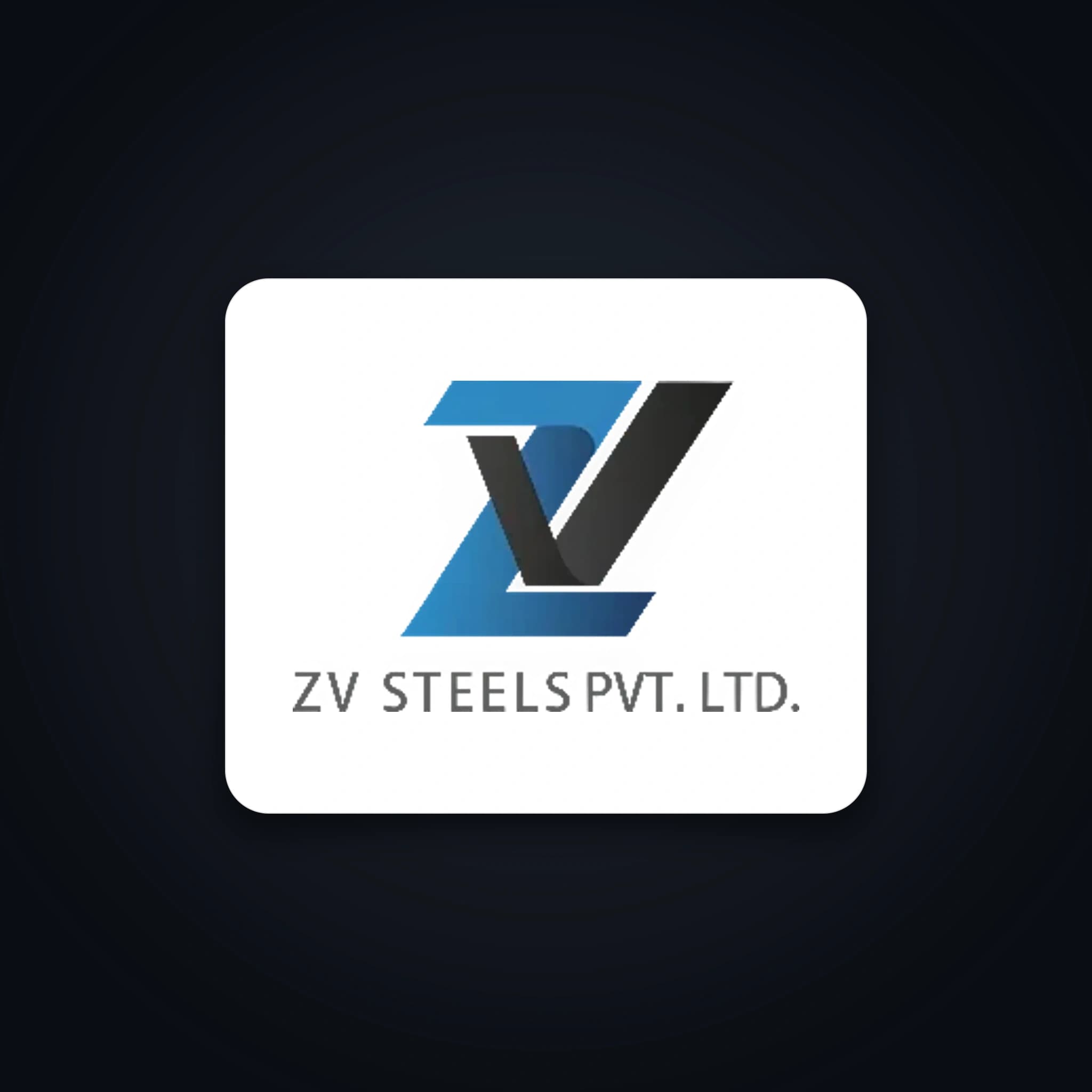 ZV Steels Logo Box