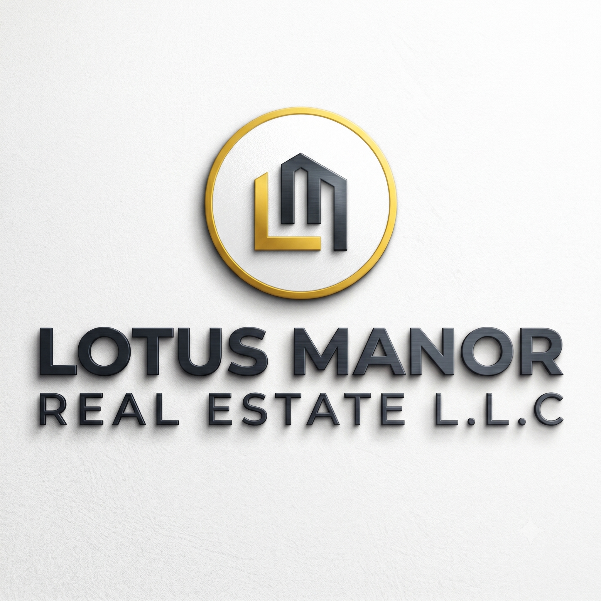Lotus Manor Logo Box Light